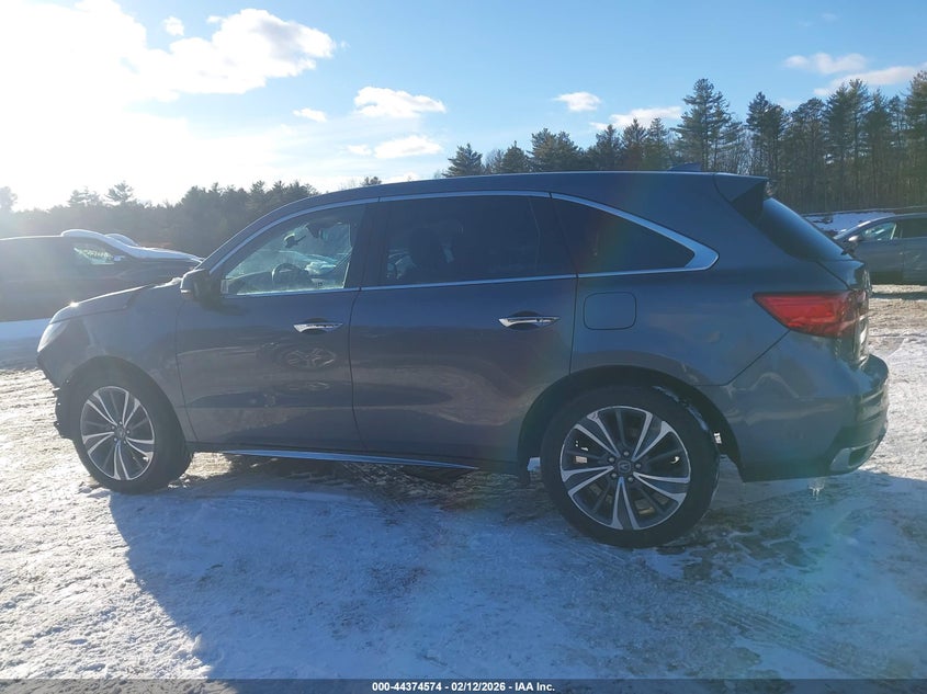 2019 Acura Mdx Tech Pkg VIN: 5J8YD4H55KL016552 Lot: 44374574