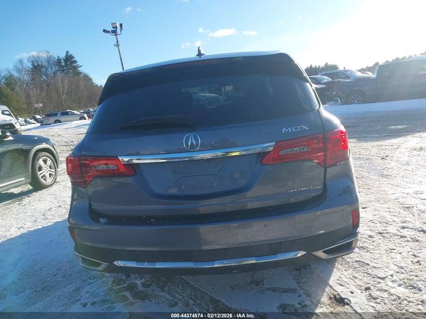 2019 Acura Mdx Tech Pkg VIN: 5J8YD4H55KL016552 Lot: 44374574