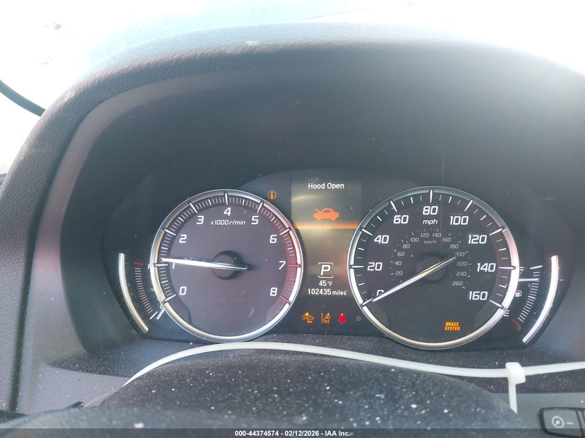 2019 Acura Mdx Tech Pkg VIN: 5J8YD4H55KL016552 Lot: 44374574