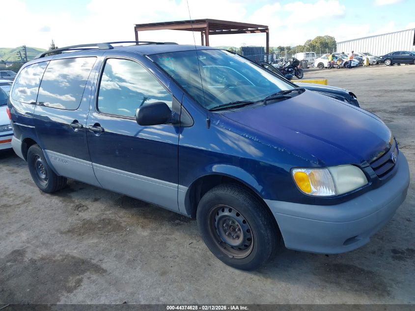 2001 Toyota Sienna Le