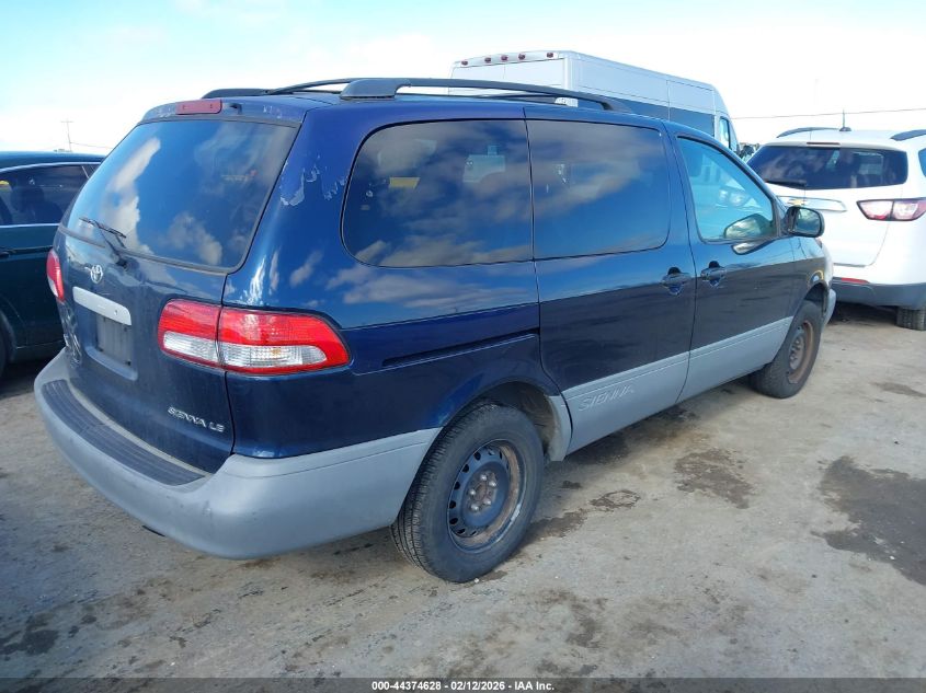 2001 Toyota Sienna Le