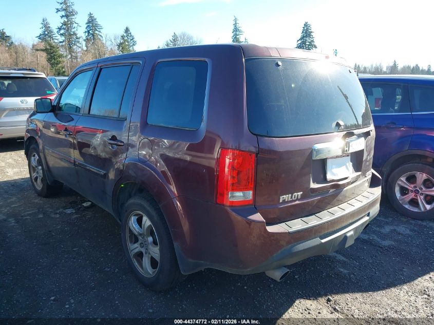 2015 Honda Pilot Ex-L
