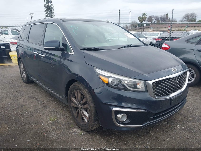 2016 Kia Sedona Sx Luxury