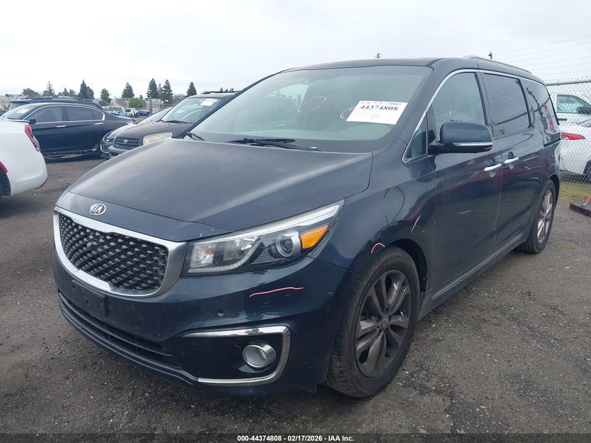 2016 Kia Sedona Sx Luxury