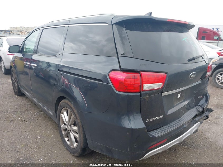 2016 Kia Sedona Sx Luxury