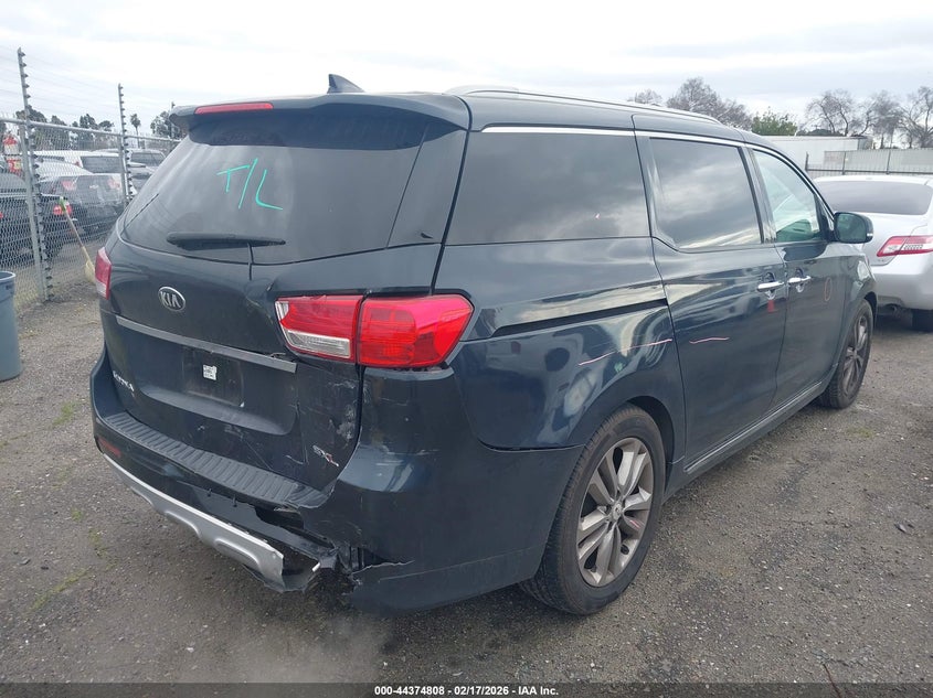 2016 Kia Sedona Sx Luxury