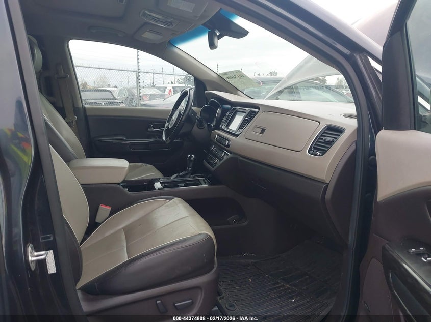 2016 Kia Sedona Sx Luxury