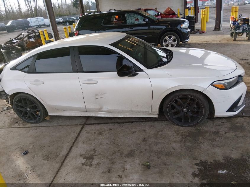 2022 Honda Civic Sport VIN: 2HGFE2F51NH514731 Lot: 44374939