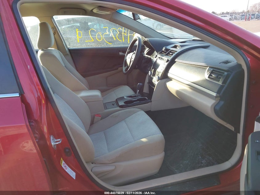 2012 Toyota Camry Le