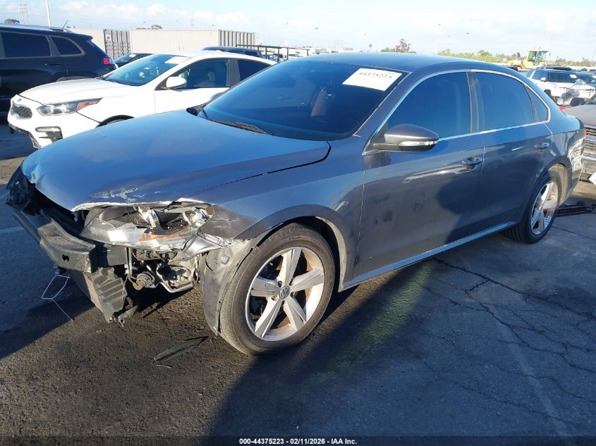 2012 Volkswagen Passat 2.5L Se