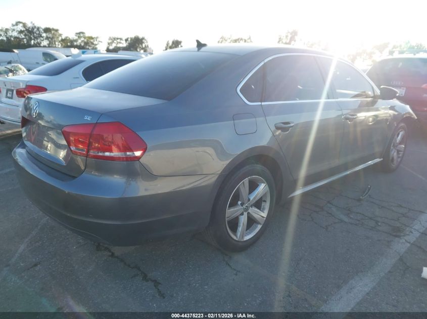 2012 Volkswagen Passat 2.5L Se