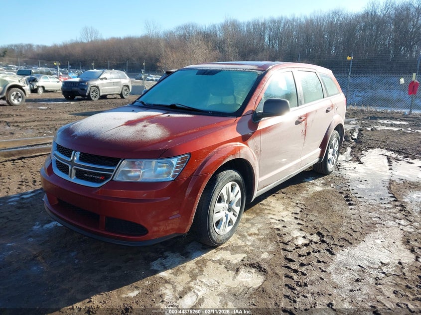 Vin: 3c4pdcab6et301693, lot: 44871747, dodge journey american value pkg 20142