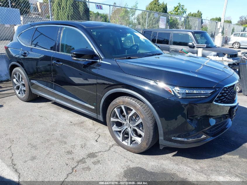 2022 Acura Mdx Technology Package