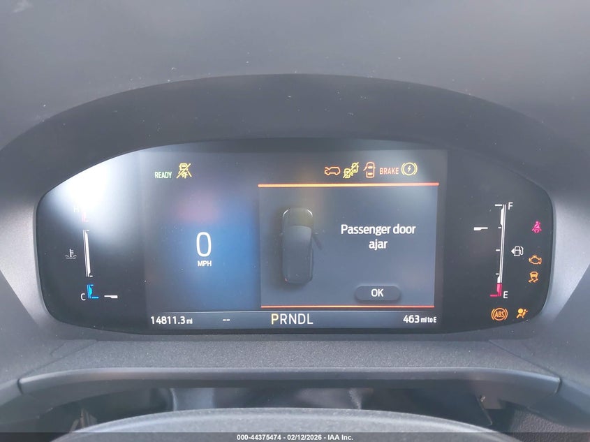 2025 FORD ESCAPE 2.5L I-4 DOHC, VVT, (VIN: 1FMCU0MZ7SUA77644