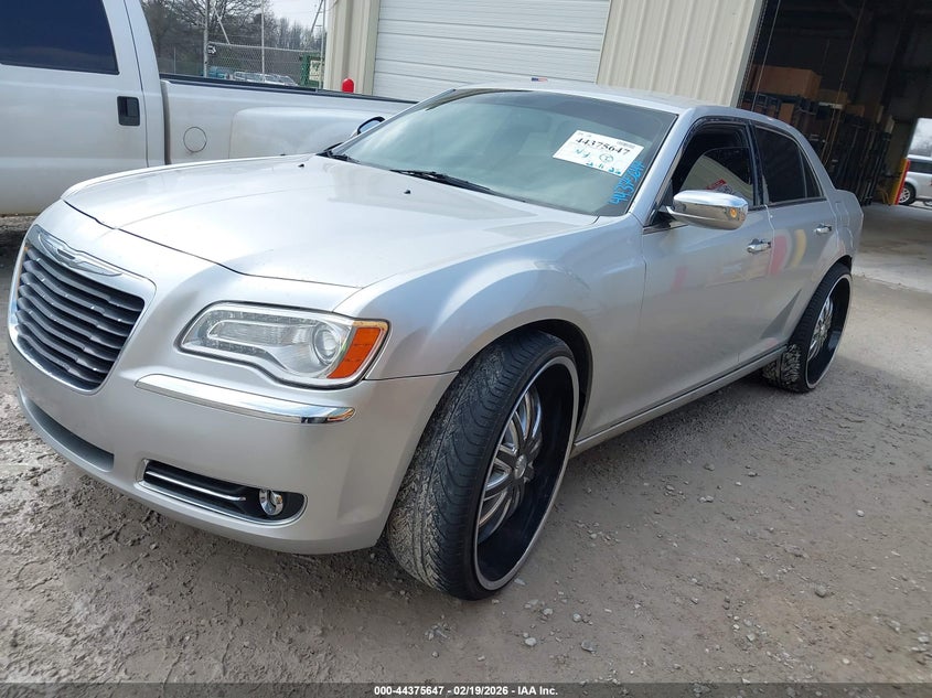 2012 Chrysler 300 3.6 Limited grey Lot 111044375647 Vin 2C3CCACG5CH308613