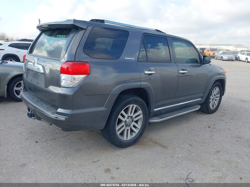 Vin: jtezu5jr2d5061148, lot: 44872191, toyota 4runner limited 20134