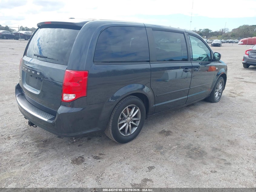 2014 Dodge Grand Caravan Se 30Th Anniversary