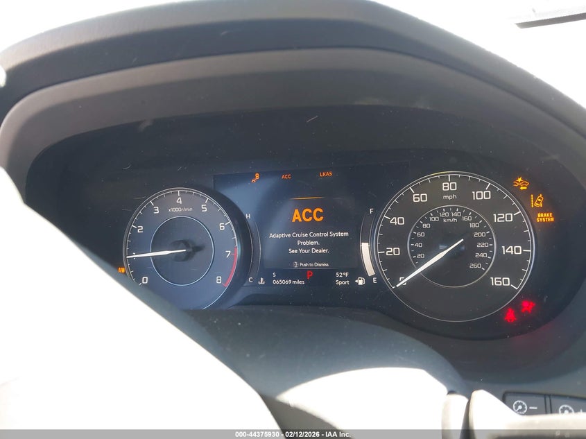 2021 ACURA RDX 2.0L I-4 DI, DOHC, V(VIN: 5J8TC2H57ML030196