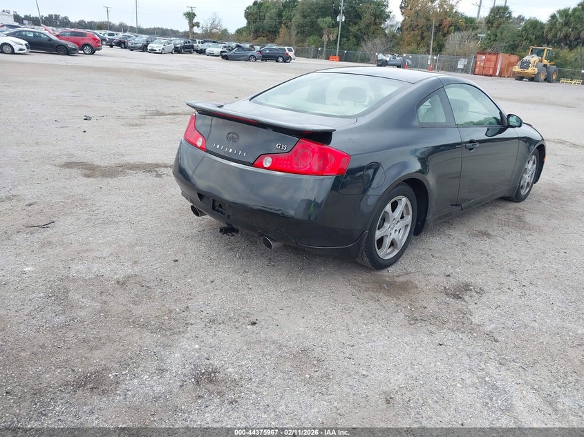 2003 Infiniti G35 Base W/Leather