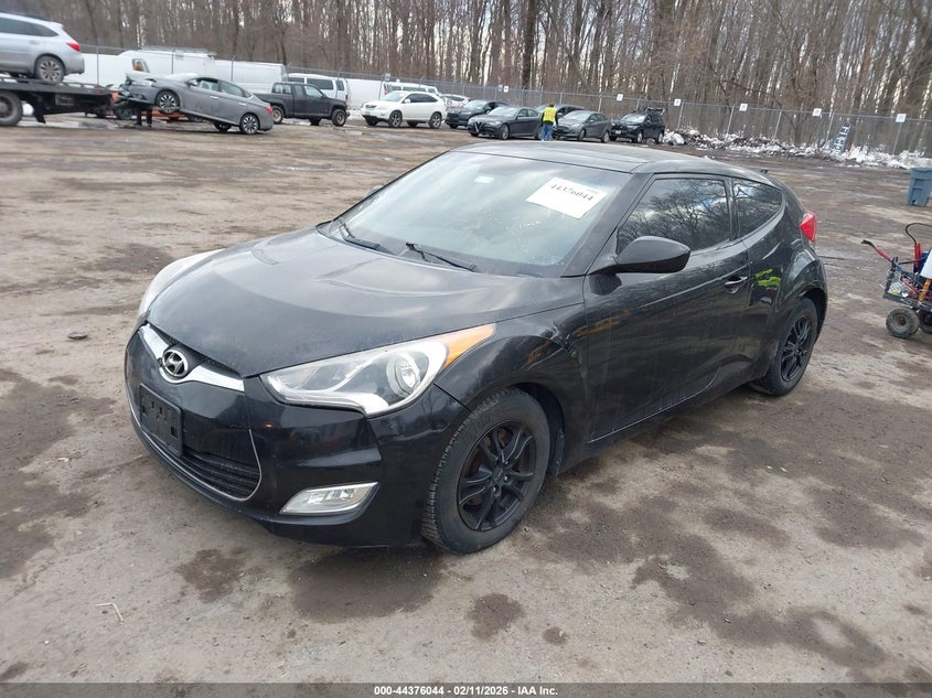 2012 Hyundai Veloster Base W/Black
