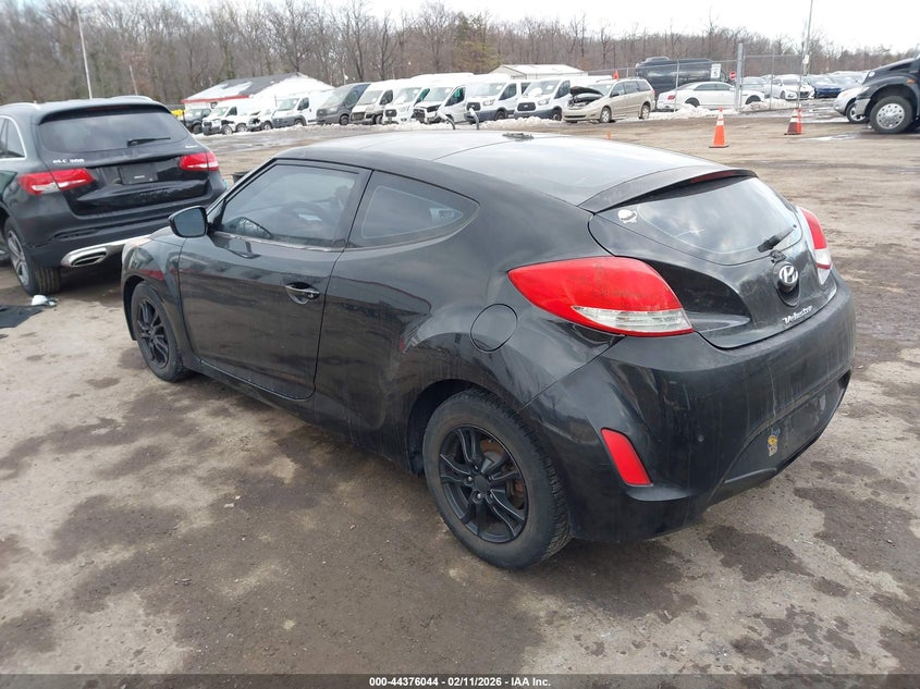 2012 Hyundai Veloster Base W/Black