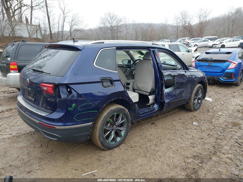 2023 VOLKSWAGEN TIGUAN 2.0L I-4 DI, DOHC, V(VIN: 3VVMB7AX9PM128228