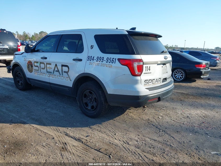 2018 FORD POLICE INTERCEPTOR UTILITY auction photo 3