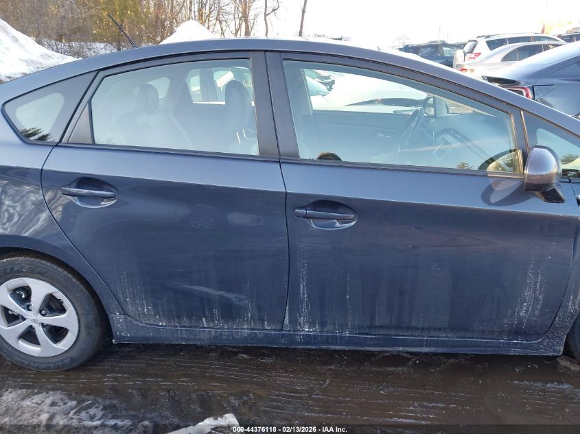 2013 Toyota Prius Four VIN: JTDKN3DU2D1625914 Lot: 44376118