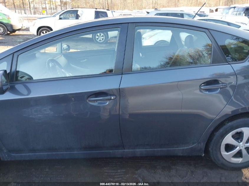 2013 Toyota Prius Four VIN: JTDKN3DU2D1625914 Lot: 44376118