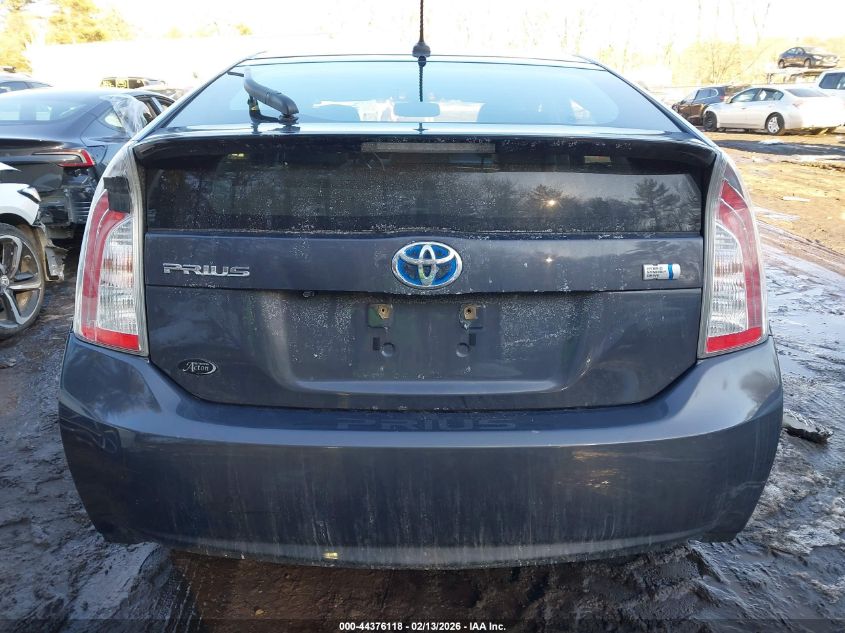 2013 Toyota Prius Four VIN: JTDKN3DU2D1625914 Lot: 44376118