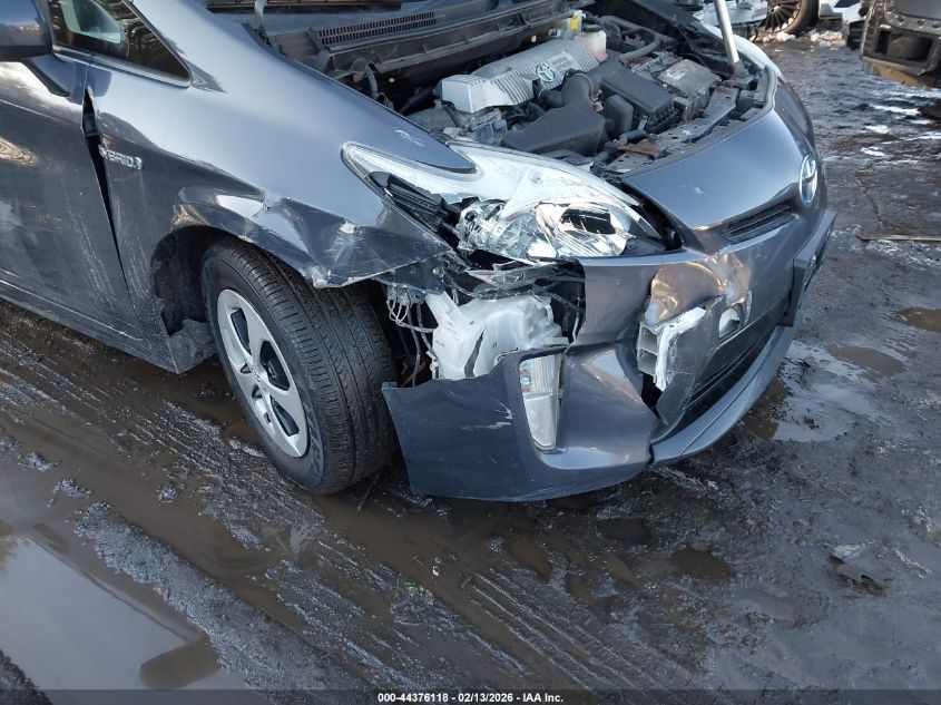 2013 Toyota Prius Four VIN: JTDKN3DU2D1625914 Lot: 44376118