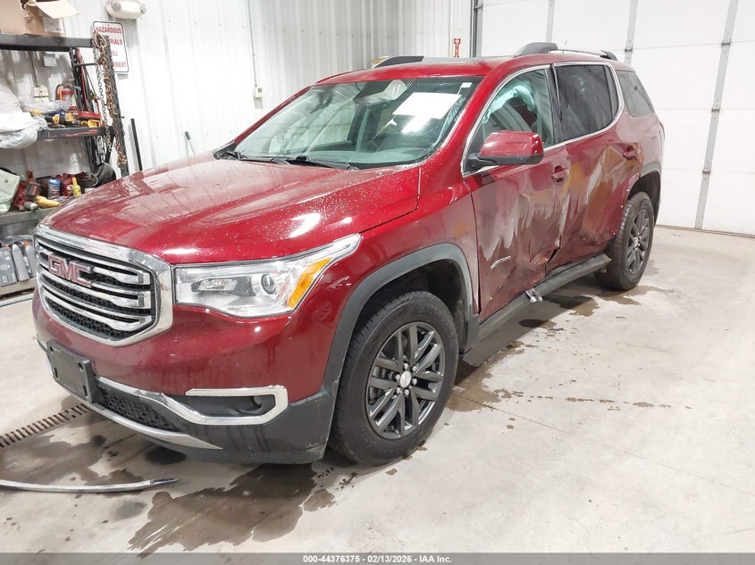 Vin: 1gkknuls9jz135140, lot: 44872885, gmc acadia slt-1 20182