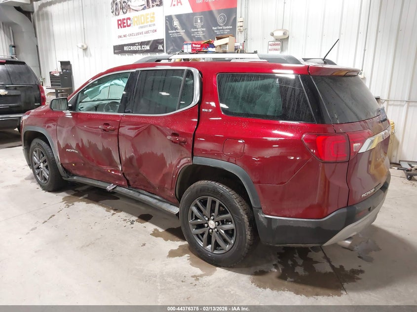 Vin: 1gkknuls9jz135140, lot: 44872885, gmc acadia slt-1 20183