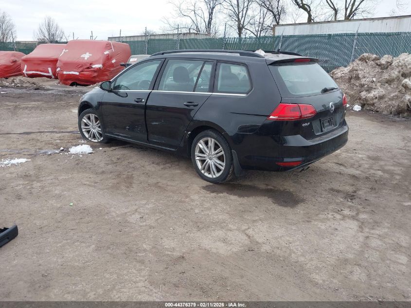 2015 Volkswagen Golf Sportwagen Tdi Se 4-Door