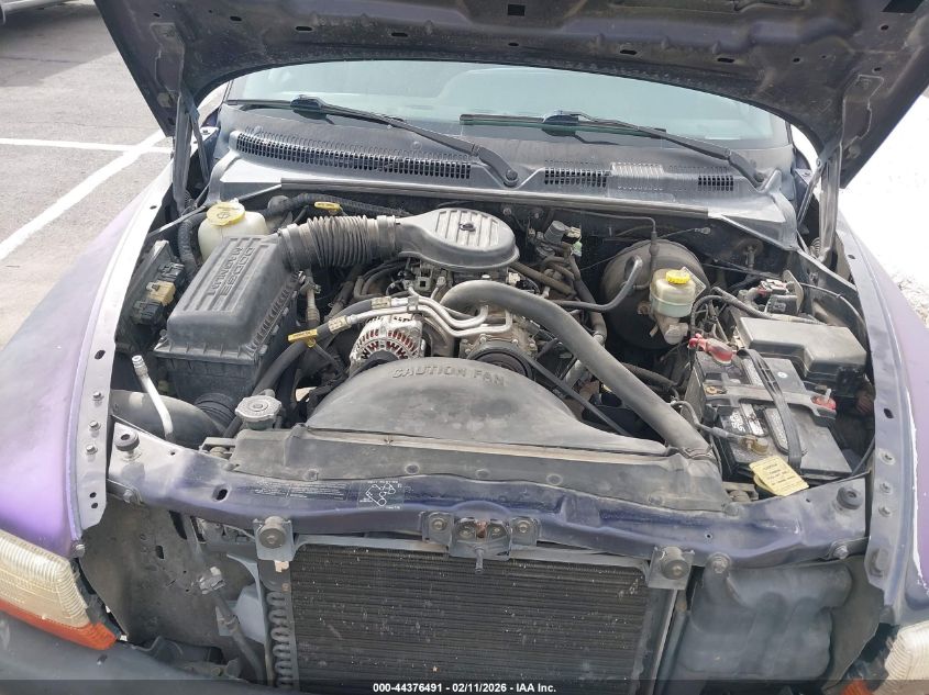 1999 Dodge Dakota Slt/Sport VIN: 1B7FL26X9XS194821 Lot: 44376491