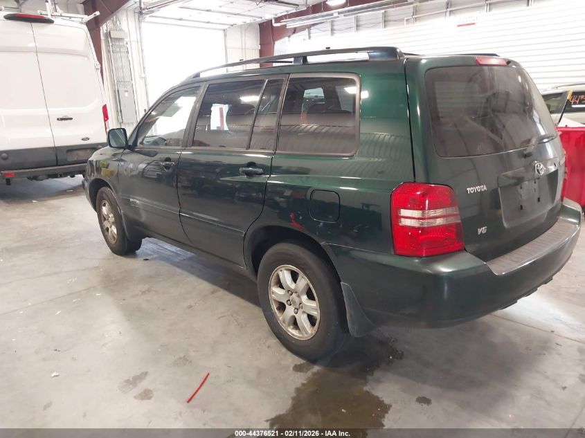 2002 Toyota Highlander V6