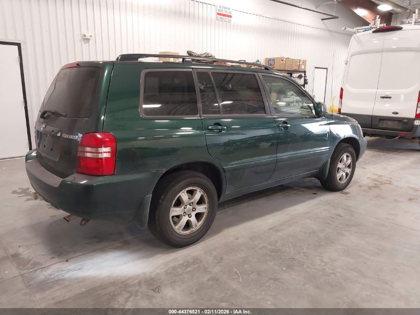 2002 Toyota Highlander V6