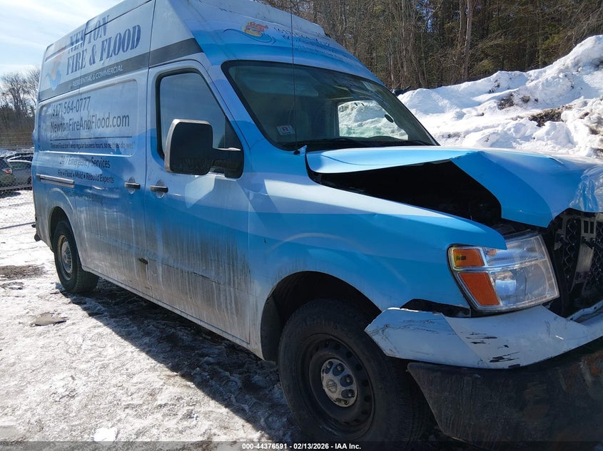 2017 Nissan Nv Cargo Nv2500 Hd S V6