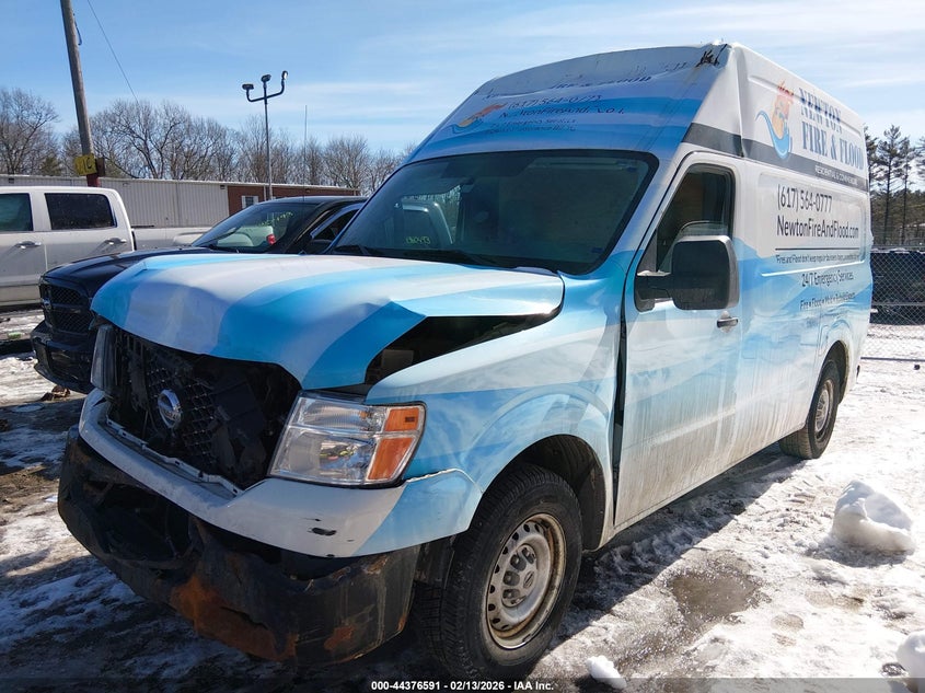 2017 Nissan Nv Cargo Nv2500 Hd S V6