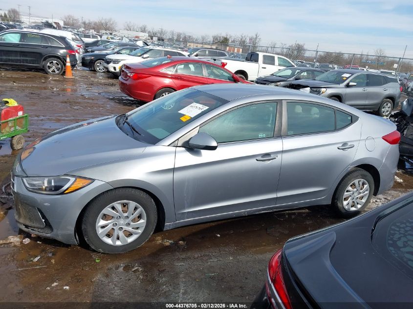 2017 Hyundai Elantra Se VIN: 5NPD74LFXHH104353 Lot: 44376705