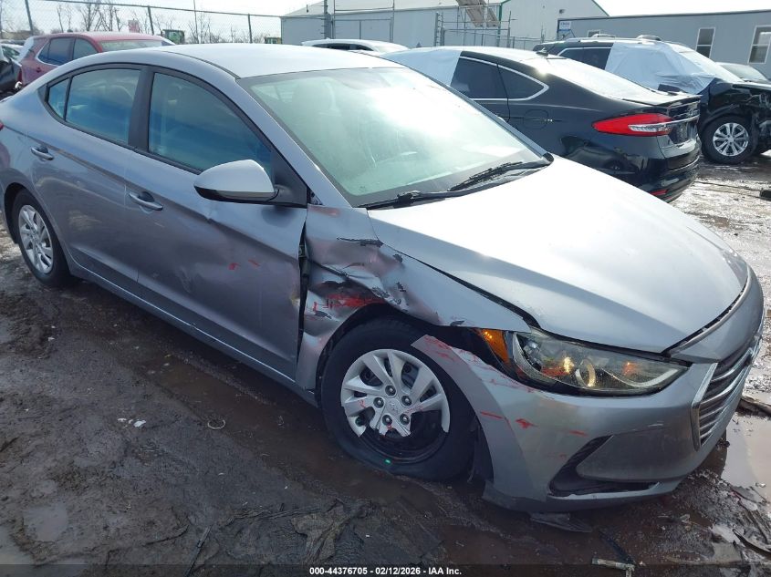 2017 Hyundai Elantra Se VIN: 5NPD74LFXHH104353 Lot: 44376705