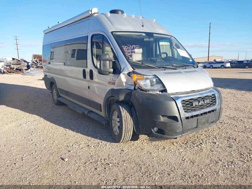 2020 Ram Promaster 3500 Window Van High Roof 159 Wb Ext