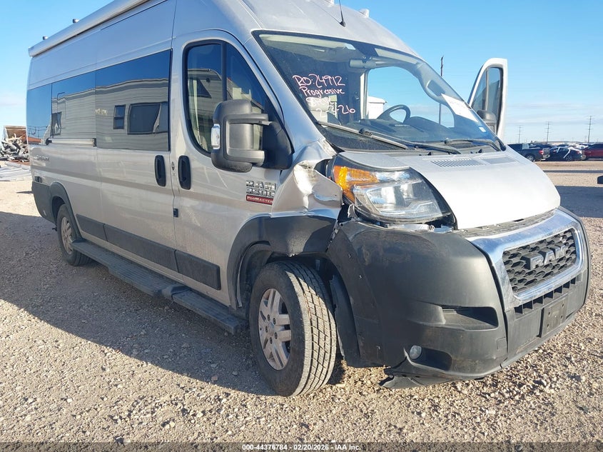 2020 Ram Promaster 3500 Window Van High Roof 159 Wb Ext