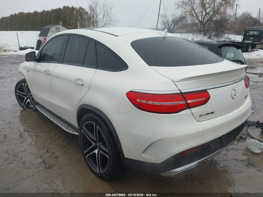 2017 Mercedes-Benz Amg Gle 43 Coupe 4Matic VIN: 4JGED6EB0HA075791 Lot: 44376998