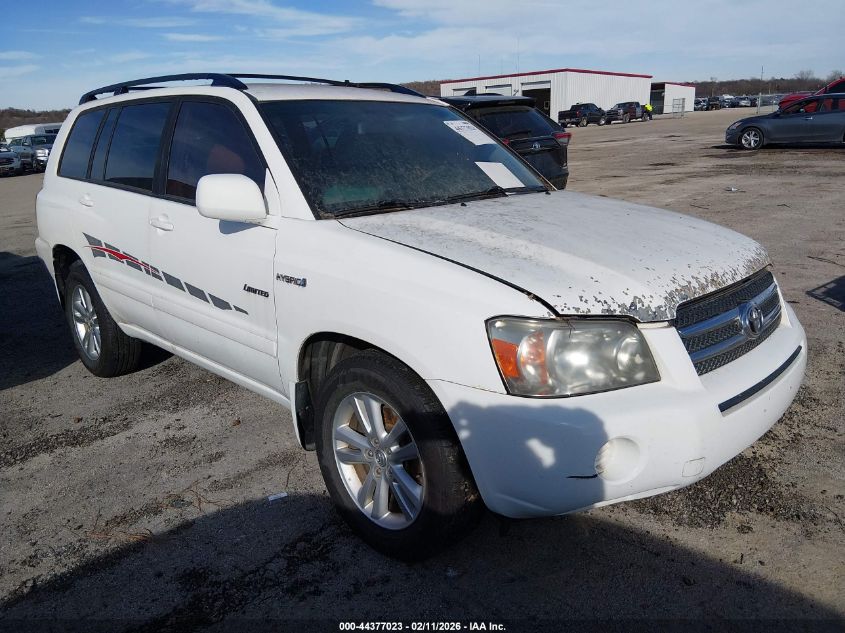 2006 Toyota Highlander Hybrid V6