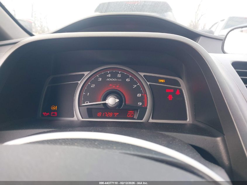 2009 Honda Civic Si VIN: 2HGFA55509H708686 Lot: 44377110