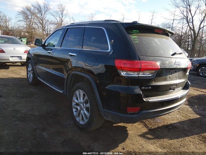 2017 Jeep Grand Cherokee Limited 4X4