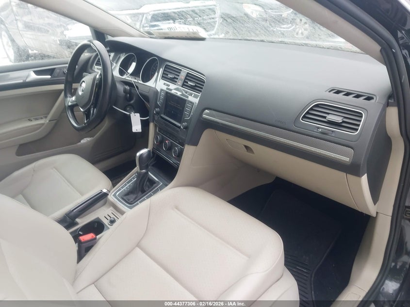 2017 Volkswagen Golf Alltrack Tsi S/Tsi Se/Tsi Sel