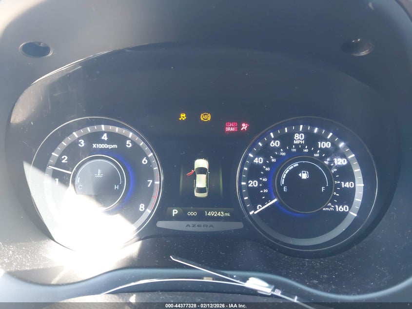 2014 Hyundai Azera Limited VIN: KMHFH4JG9EA409214 Lot: 44377328