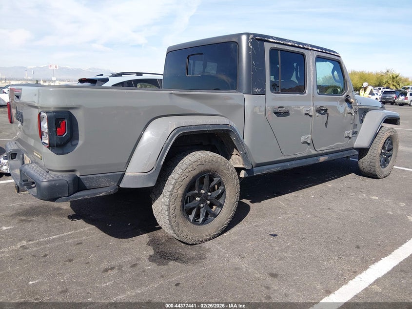 Vin: 1c6jjtag5pl513629, lot: 44873951, jeep gladiator freedom 4x4 20234